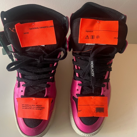 OFF-WHITE 3.0 COURT SNEAKERS SIZE 40 - Picture 2 of 6